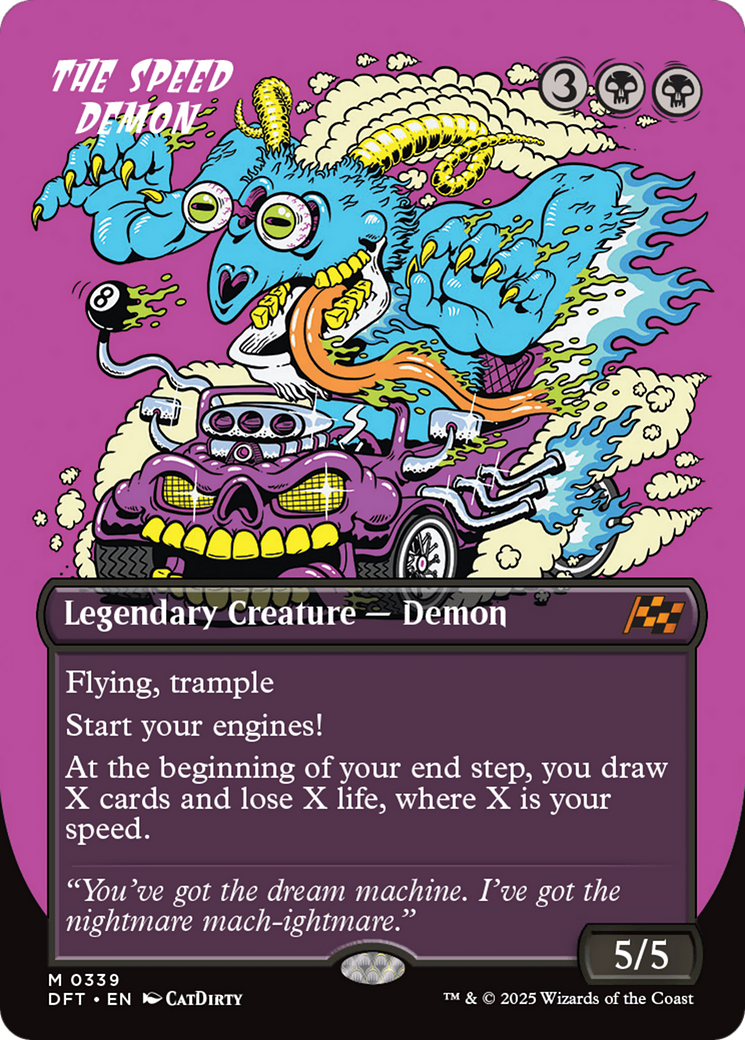 The Speed Demon (Borderless) [Aetherdrift] | Devastation Store