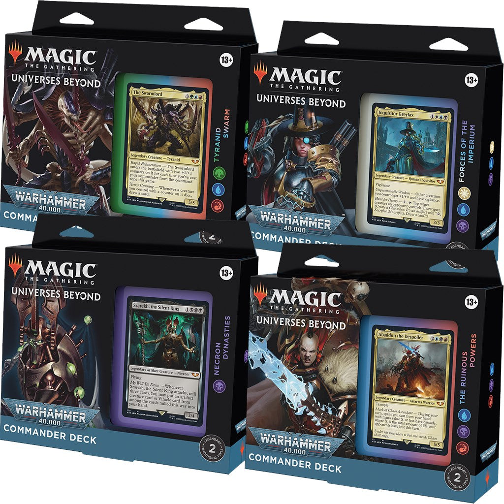 Warhammer 40,000 - Commander Deck Display | Devastation Store