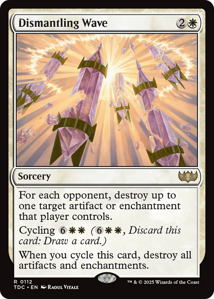 Dismantling Wave [Tarkir: Dragonstorm Commander] | Devastation Store