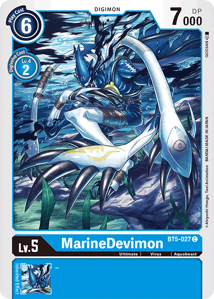 MarineDevimon [BT5-027] [Battle of Omni] | Devastation Store