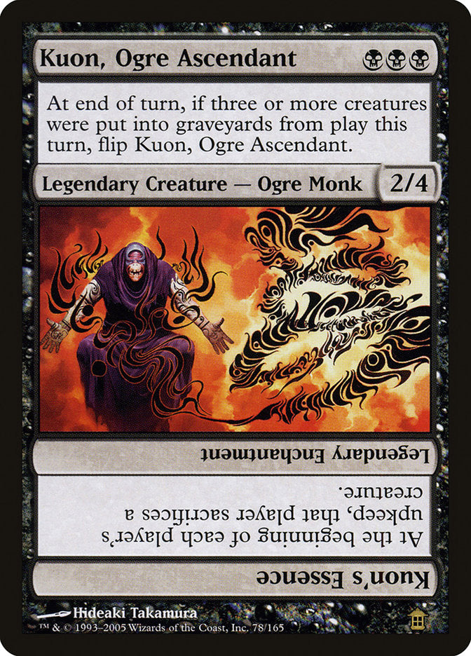 Kuon, Ogre Ascendant // Kuon's Essence [Saviors of Kamigawa] | Devastation Store