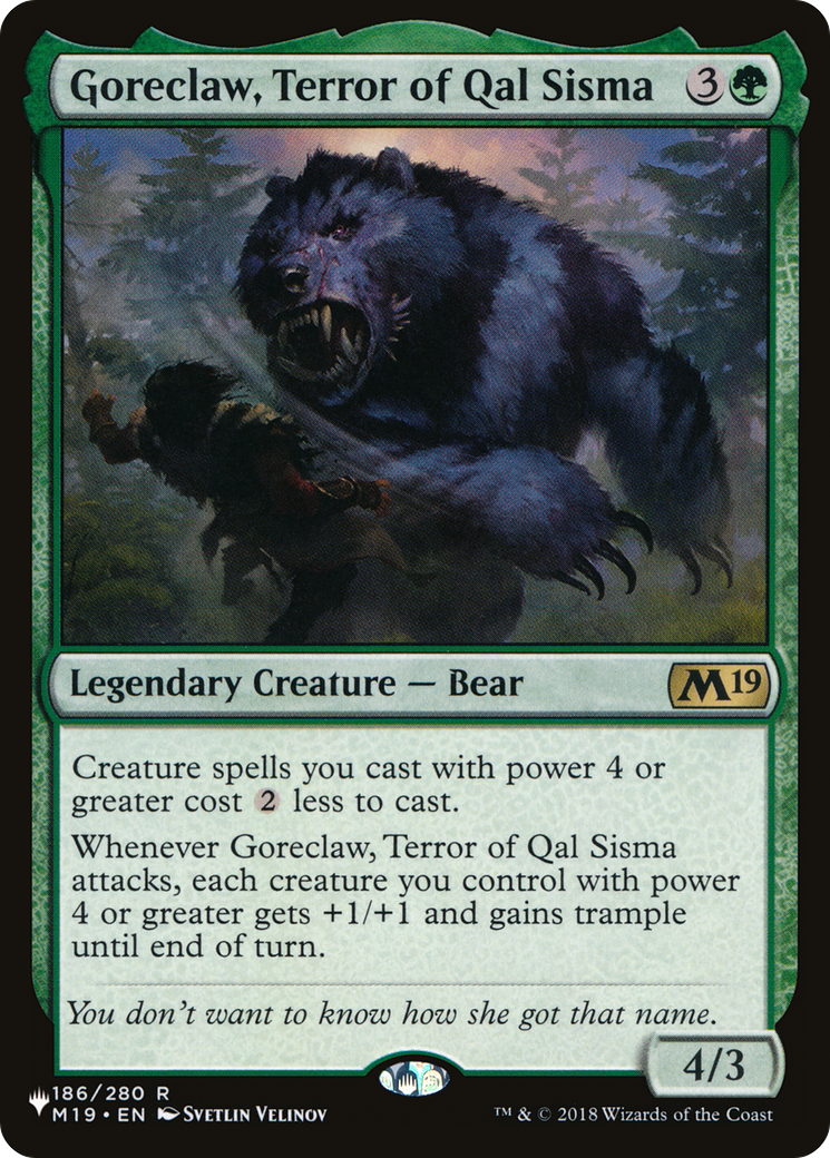 Goreclaw, Terror of Qal Sisma [The List] | Devastation Store