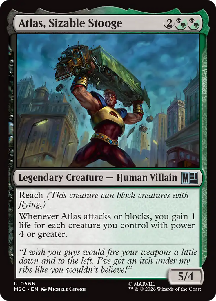Atlas, Sizable Stooge [Marvel Super Heroes] | Devastation Store