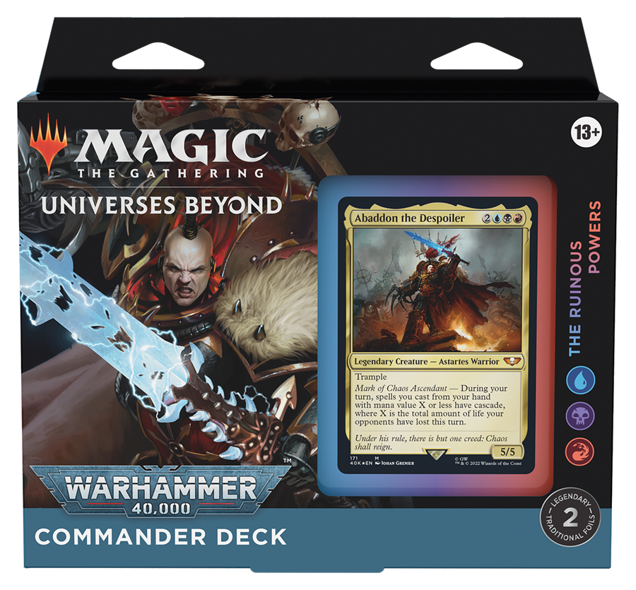 Warhammer 40,000 - Commander Deck (The Ruinous Powers) | Devastation Store