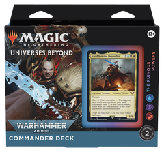 Warhammer 40,000 - Commander Deck (The Ruinous Powers) | Devastation Store