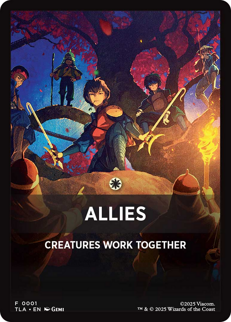 Allies Theme Card [Avatar: The Last Airbender: Eternal-Legal] | Devastation Store