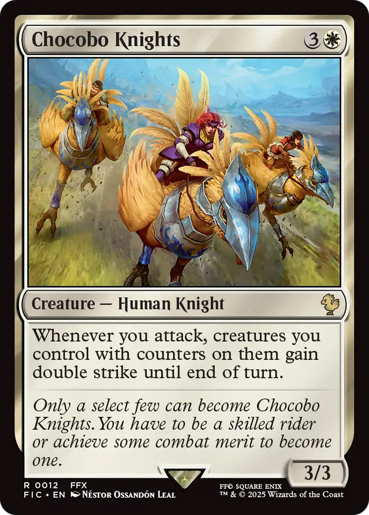 Chocobo Knights [FINAL FANTASY Commander] | Devastation Store
