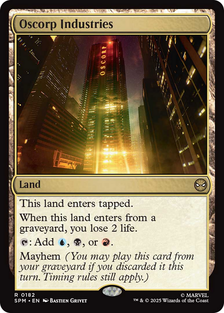 Oscorp Industries [Marvel's Spider-Man] | Devastation Store