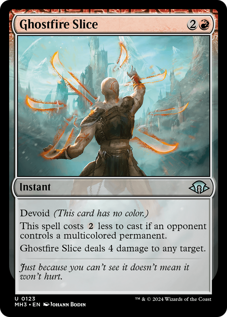 Ghostfire Slice [Modern Horizons 3] | Devastation Store