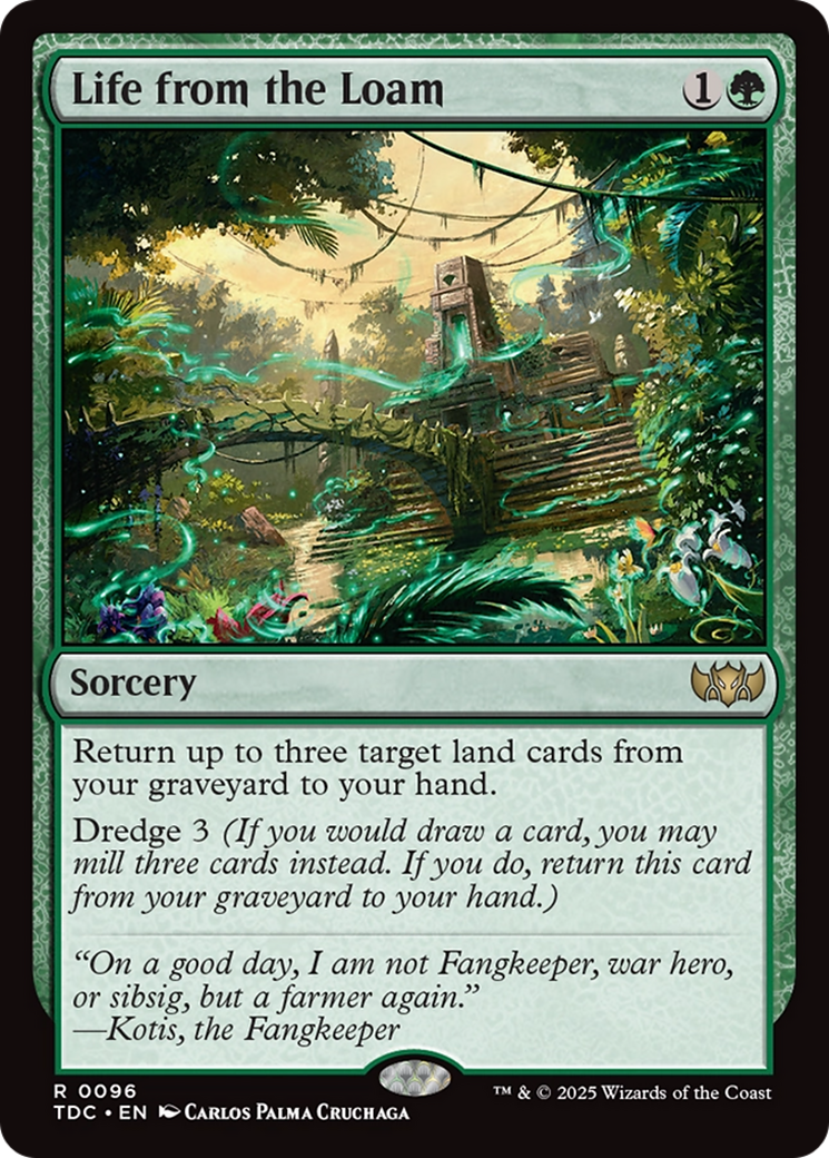 Life from the Loam [Tarkir: Dragonstorm Commander] | Devastation Store