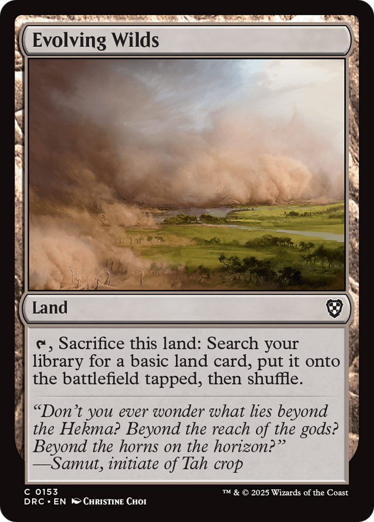 Evolving Wilds [Aetherdrift Commander] | Devastation Store