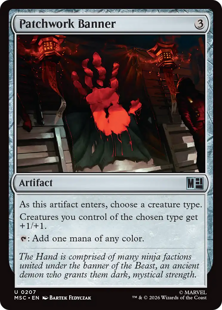 Patchwork Banner (Surge Foil) [Marvel Super Heroes Commander] | Devastation Store
