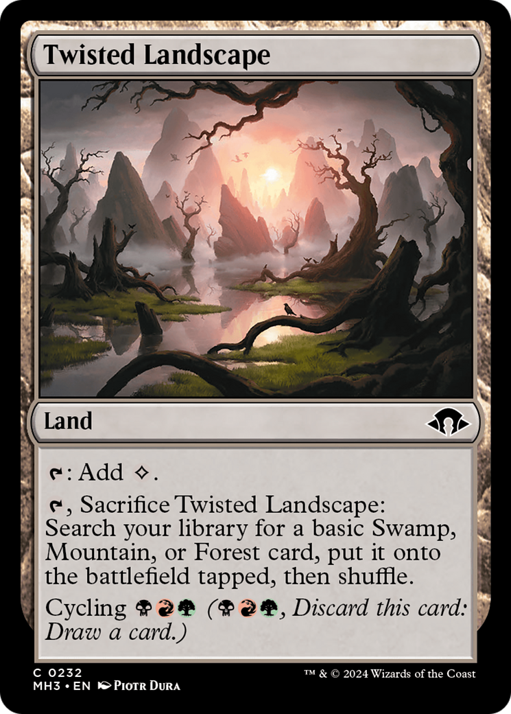 Twisted Landscape [Modern Horizons 3] | Devastation Store
