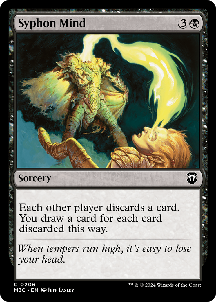 Syphon Mind (Ripple Foil) [Modern Horizons 3 Commander] | Devastation Store