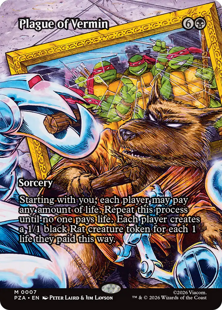 Plague of Vermin (Borderless) [Teenage Mutant Ninja Turtles Eternal-Legal] | Devastation Store