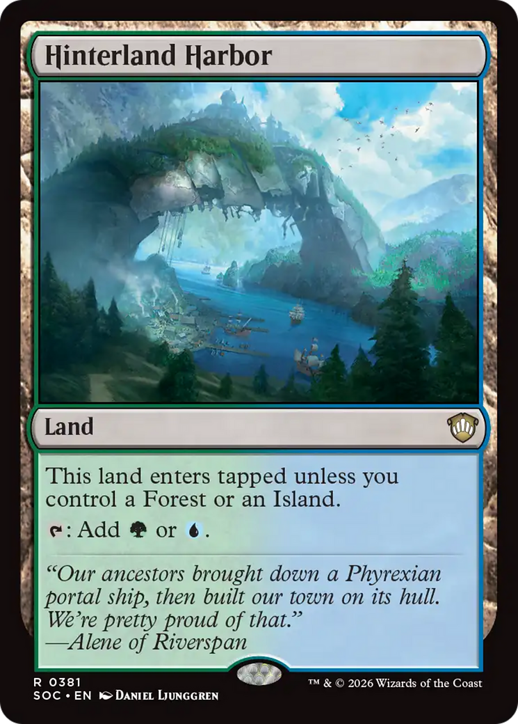 Hinterland Harbor [Secrets of Strixhaven Commander] | Devastation Store
