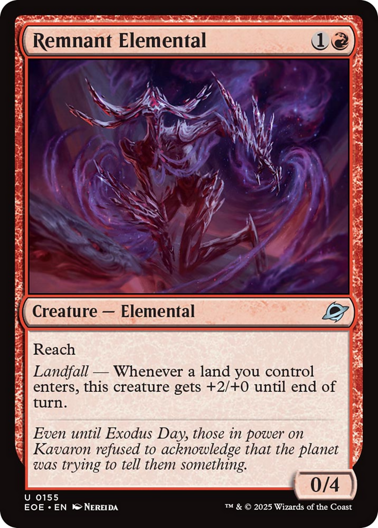 Remnant Elemental [Edge of Eternities] | Devastation Store