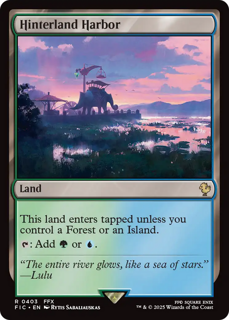 Hinterland Harbor [FINAL FANTASY Commander] | Devastation Store