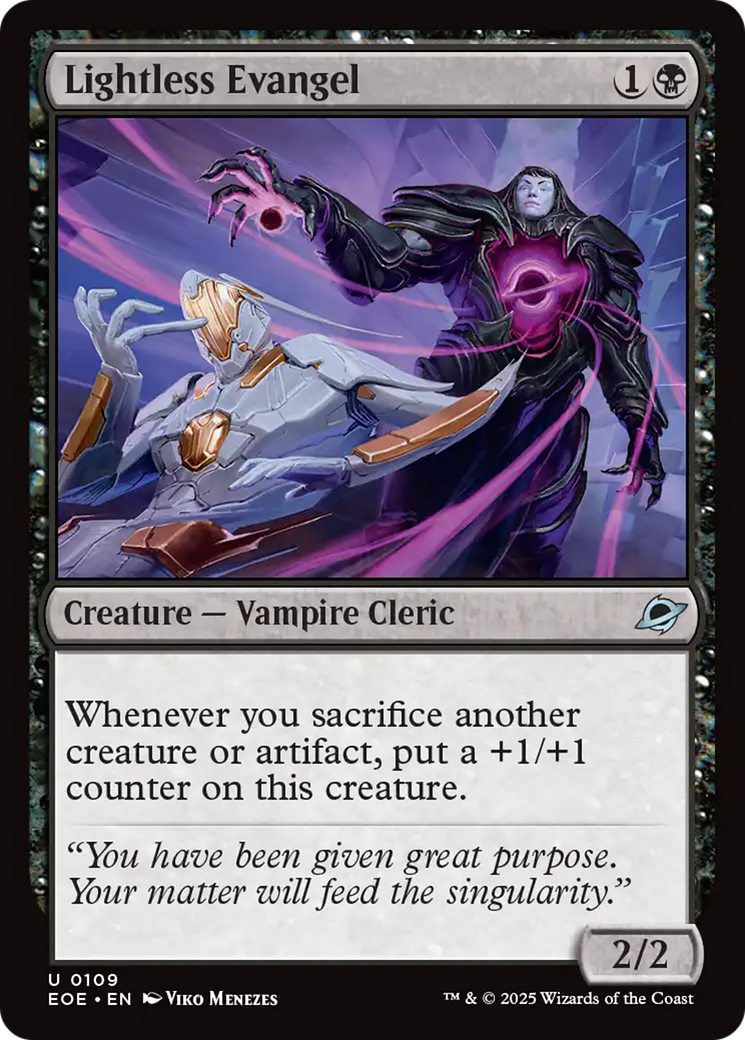 Lightless Evangel [Edge of Eternities] | Devastation Store