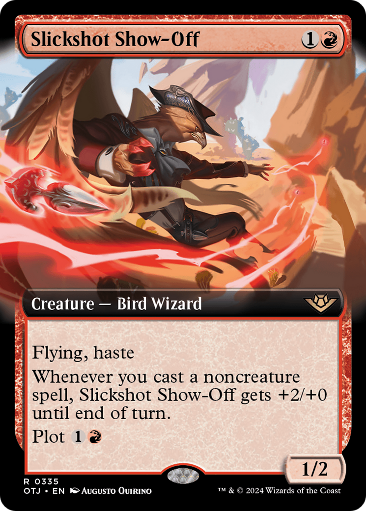Slickshot Show-Off (Extended Art) [Outlaws of Thunder Junction] | Devastation Store
