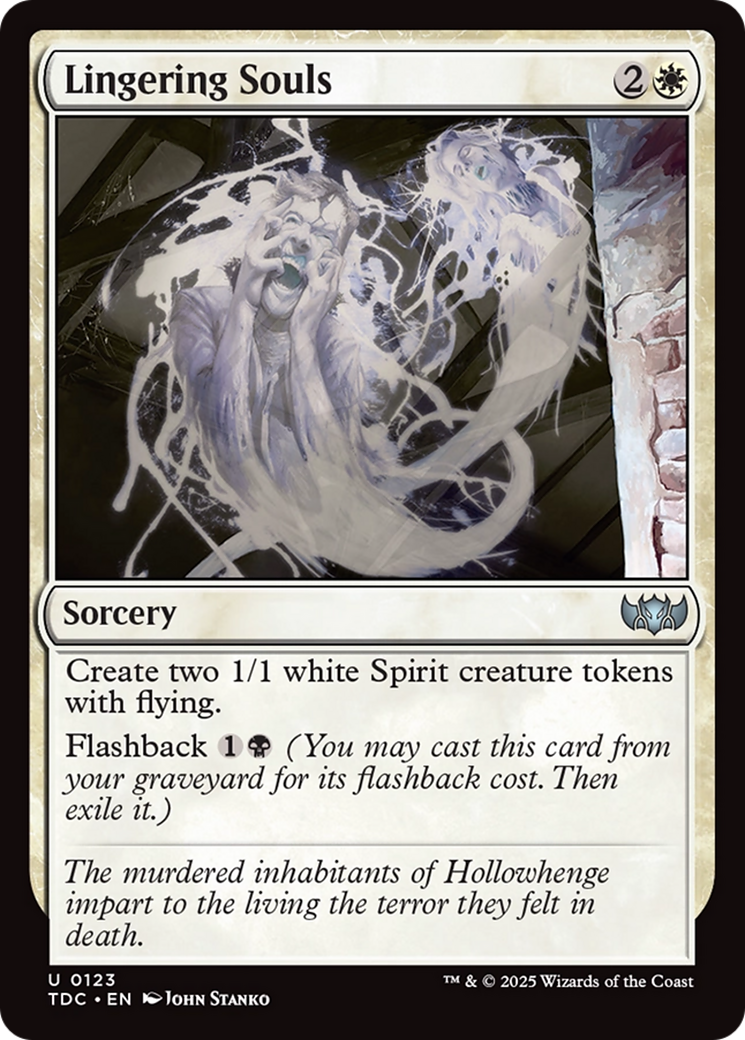 Lingering Souls [Tarkir: Dragonstorm Commander] | Devastation Store