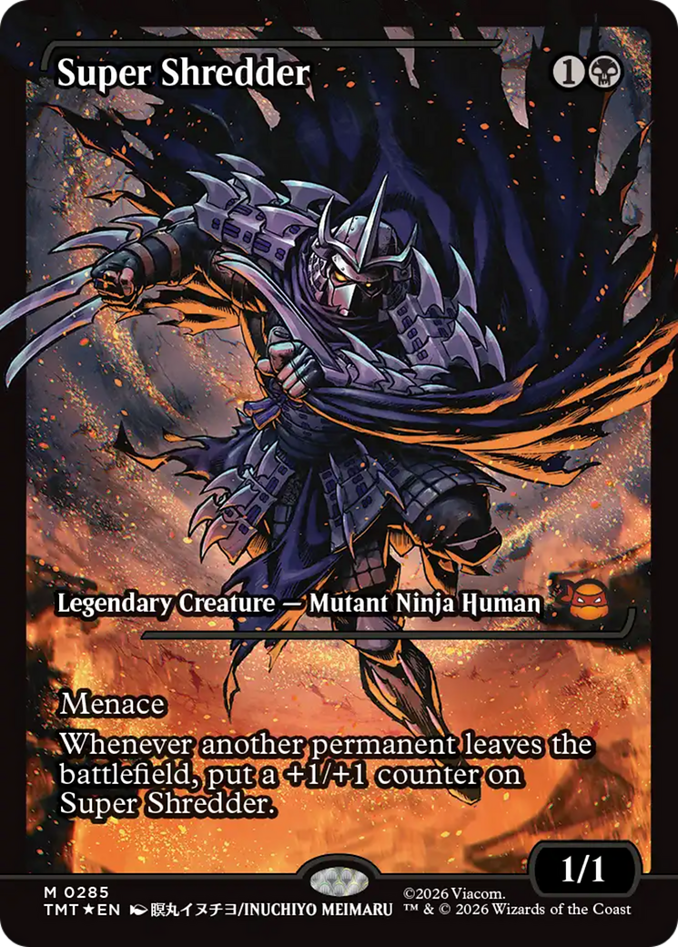 Super Shredder (Showcase) [Teenage Mutant Ninja Turtles] | Devastation Store