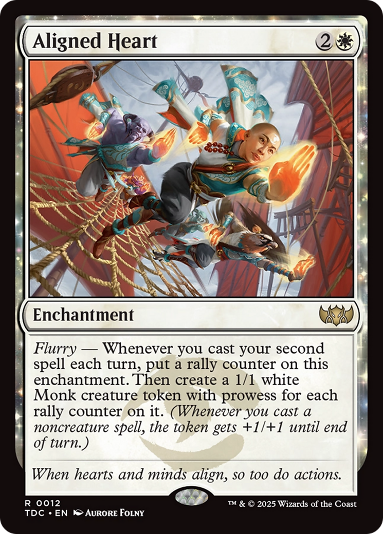 Aligned Heart [Tarkir: Dragonstorm Commander] | Devastation Store