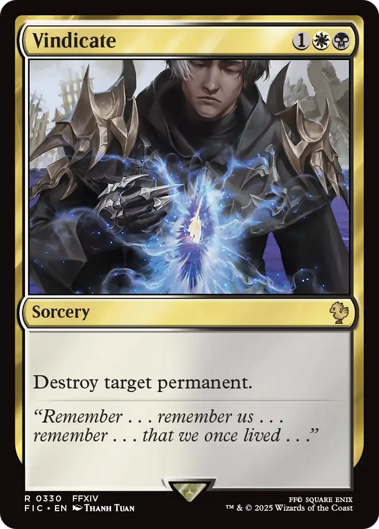 Vindicate [FINAL FANTASY Commander] | Devastation Store