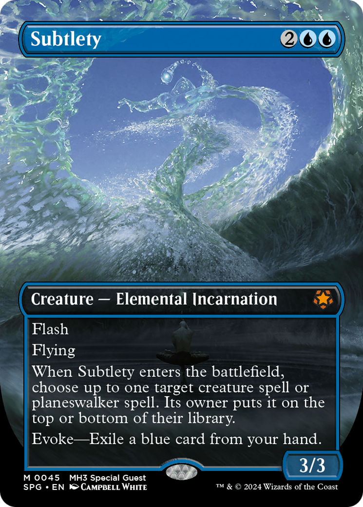 Subtlety (Borderless) [Modern Horizons 3 Special Guests] | Devastation Store