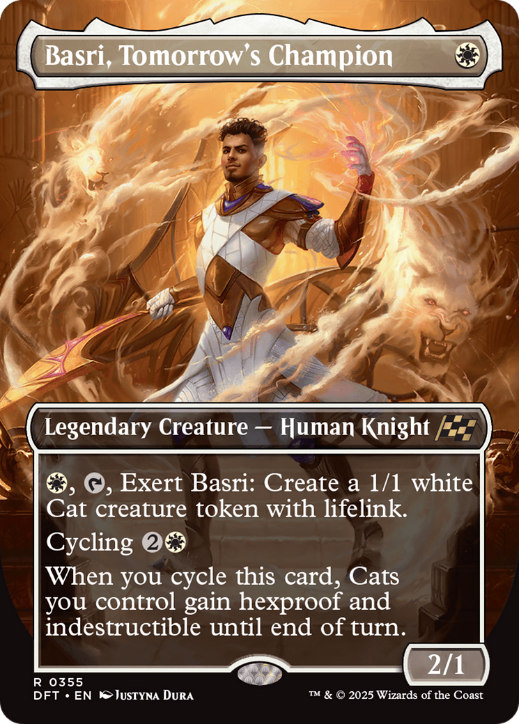 Basri, Tomorrow's Champion (Borderless) [Aetherdrift] | Devastation Store