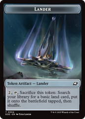 Robot // Lander (0004) Double-Sided Token [Edge of Eternities Tokens] | Devastation Store