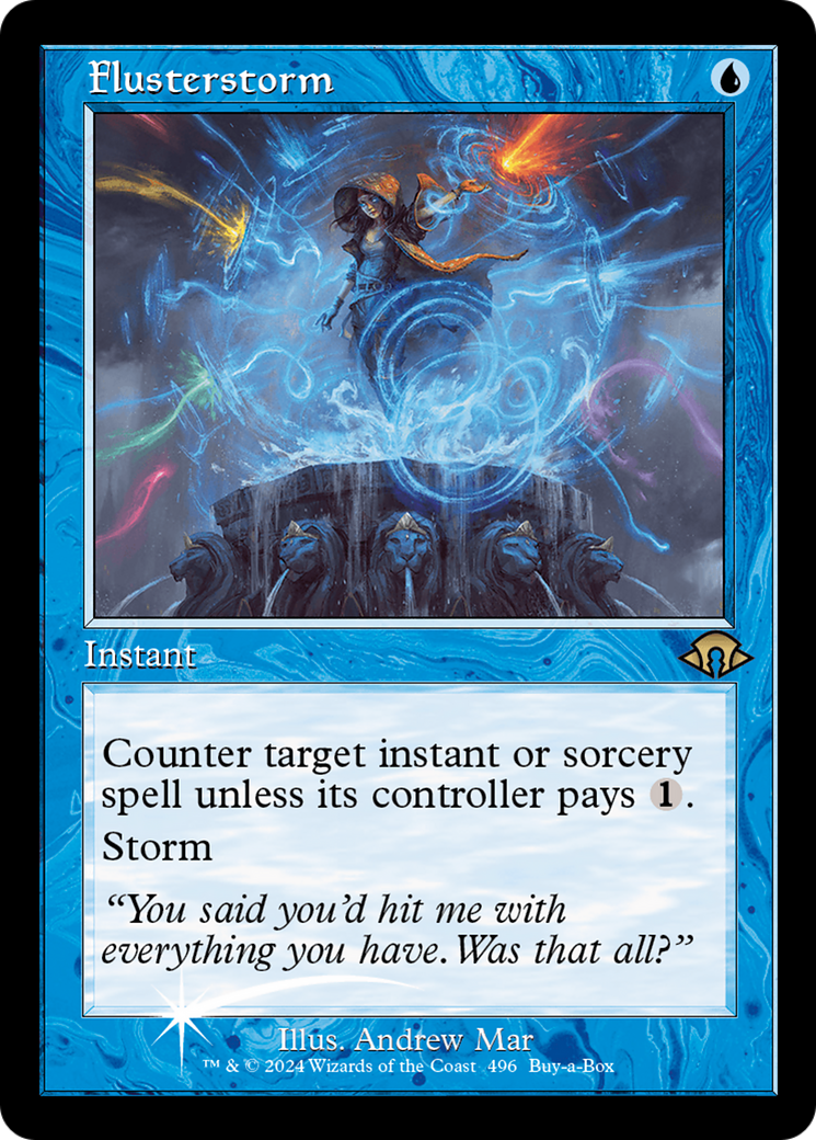 Flusterstorm (Retro Frame) [Modern Horizons 3 Prerelease Promos] | Devastation Store