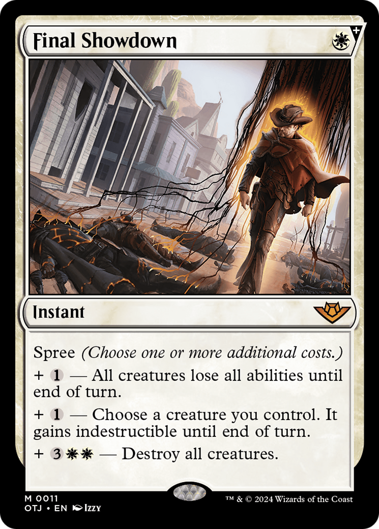 Final Showdown [Outlaws of Thunder Junction] | Devastation Store