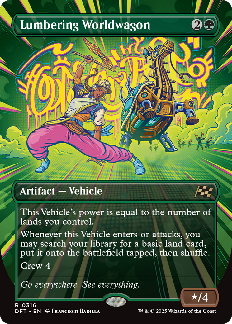 Lumbering Worldwagon (Borderless) [Aetherdrift] | Devastation Store