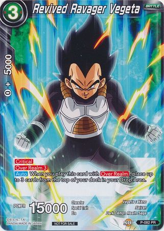 Revived Ravager Vegeta (P-082) [Promotion Cards] | Devastation Store
