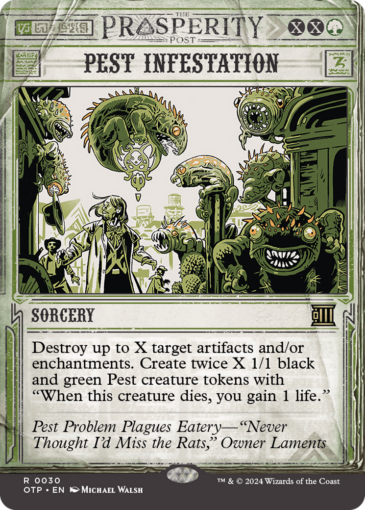 Pest Infestation [Outlaws of Thunder Junction: Breaking News] | Devastation Store