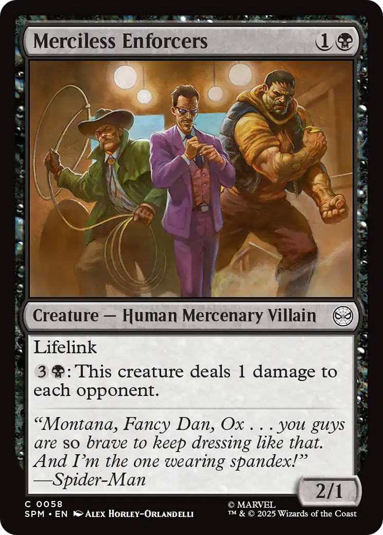 Merciless Enforcers [Marvel's Spider-Man] | Devastation Store