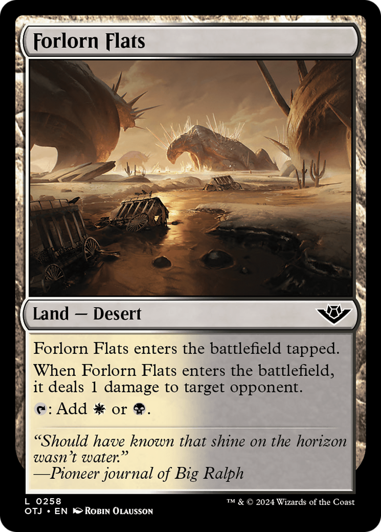 Forlorn Flats [Outlaws of Thunder Junction] | Devastation Store