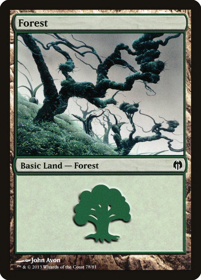 Forest (78) [Duel Decks: Heroes vs. Monsters] | Devastation Store