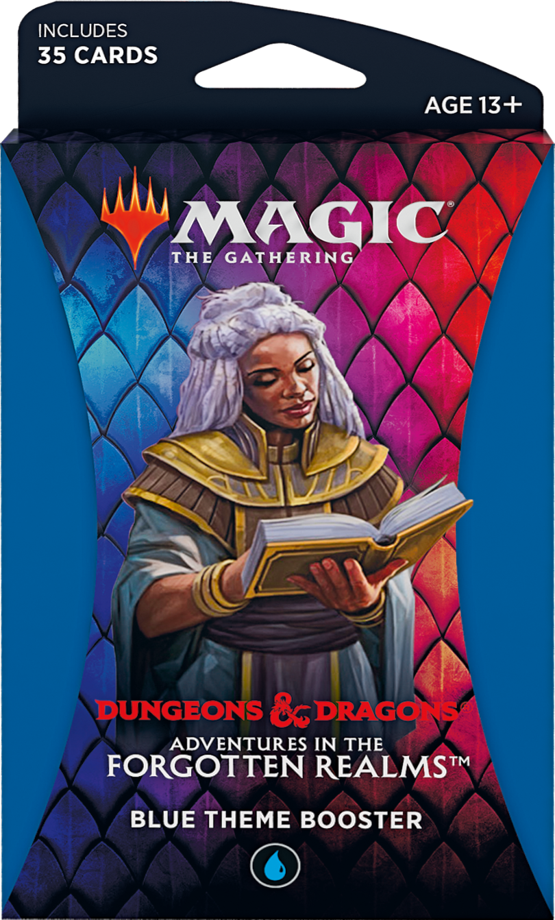 Dungeons & Dragons: Adventures in the Forgotten Realms - Theme Booster (Blue) | Devastation Store