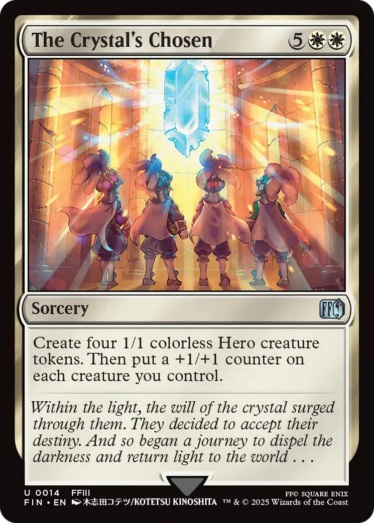 The Crystal's Chosen [FINAL FANTASY] | Devastation Store