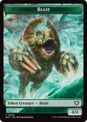 Beast (0006) // Elemental (0007) Double-Sided Token [Edge of Eternities Tokens] | Devastation Store