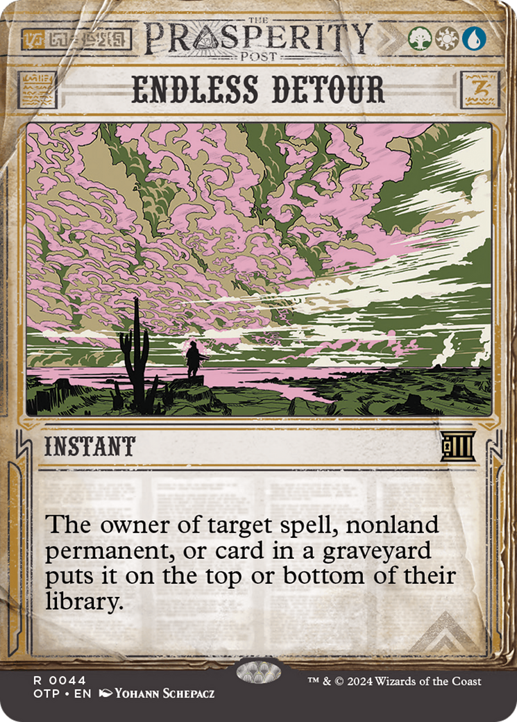 Endless Detour [Outlaws of Thunder Junction: Breaking News] | Devastation Store