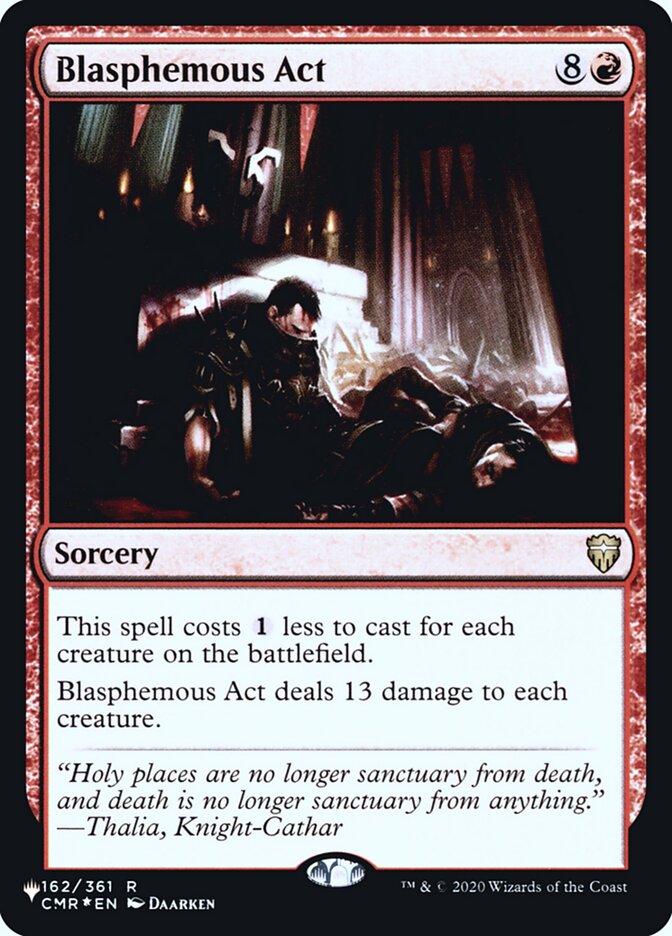 Blasphemous Act [Secret Lair: Heads I Win, Tails You Lose] | Devastation Store