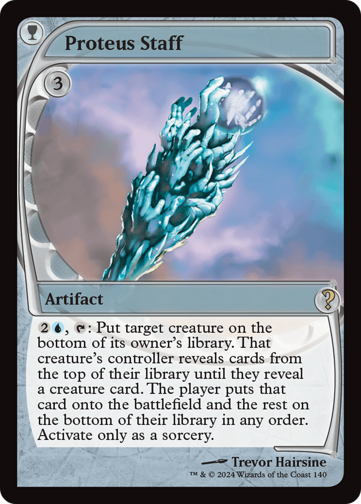 Proteus Staff (Future Sight) [Mystery Booster 2] | Devastation Store