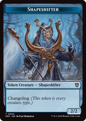 Zombie Army // Shapeshifter Double-Sided Token [Aetherdrift Tokens] | Devastation Store
