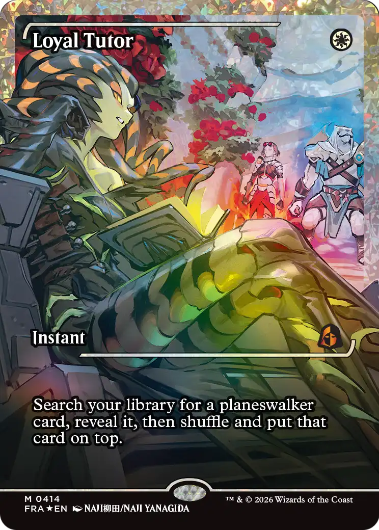 Loyal Tutor (Showcase) (Fracture Foil) [Reality Fracture] | Devastation Store