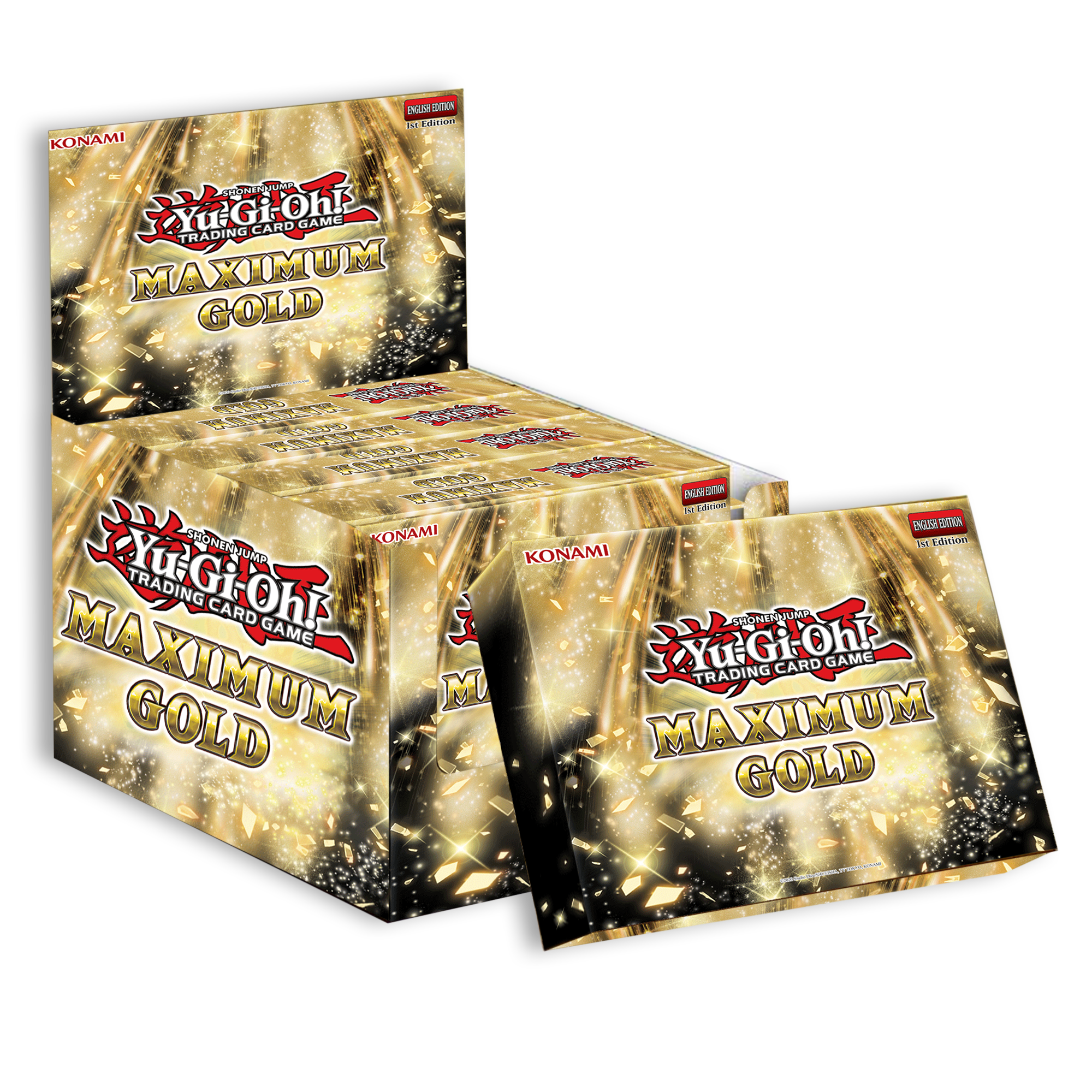 Maximum Gold Display (1st Edition) | Devastation Store