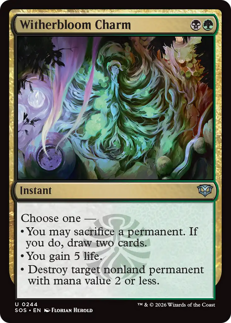 Witherbloom Charm [Secrets of Strixhaven] | Devastation Store