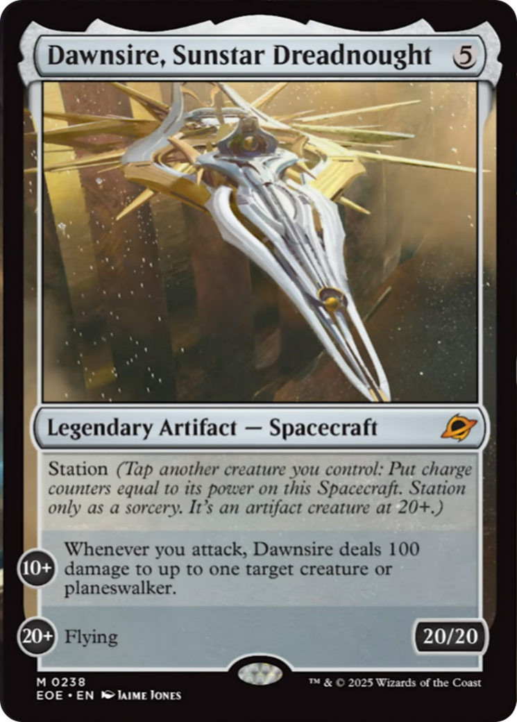 Dawnsire, Sunstar Dreadnought [Edge of Eternities] | Devastation Store